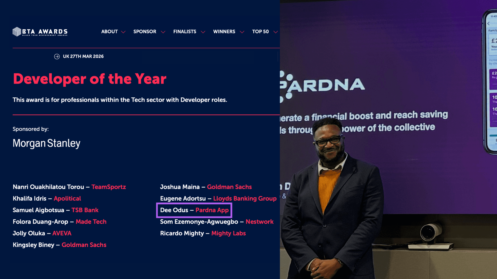 Developer of the Year