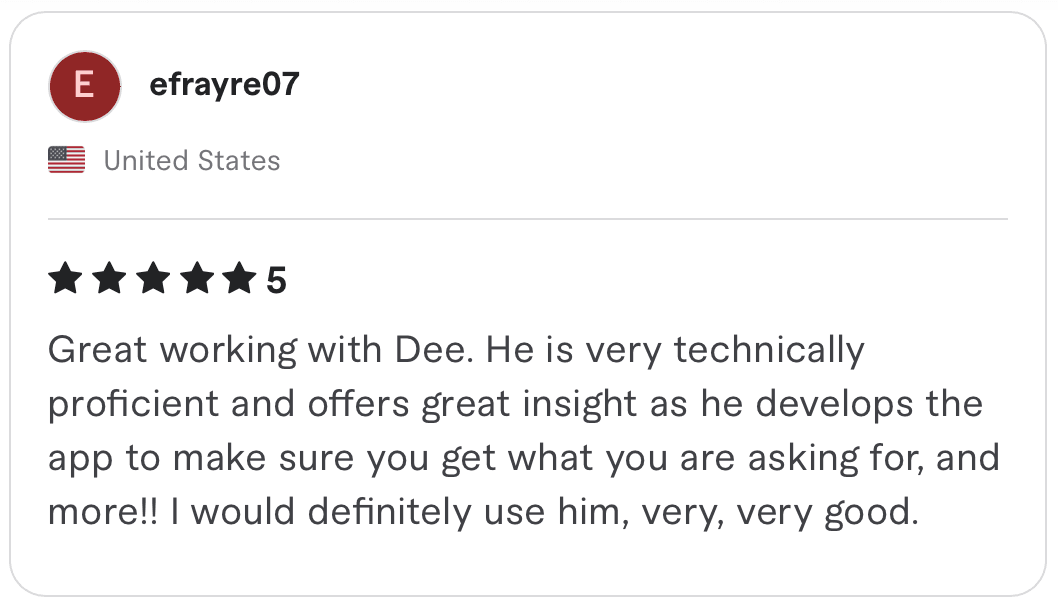 Client review screenshot 2