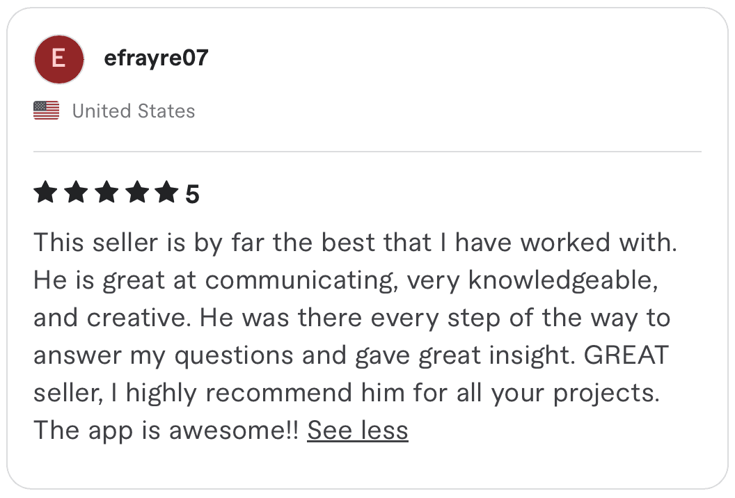 Client review screenshot 11