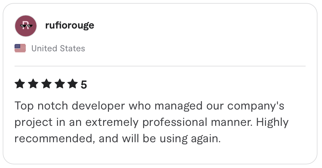 Client review screenshot 8